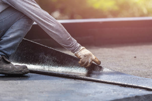 Professional Basement Waterproofing technician working in Middleport, OH